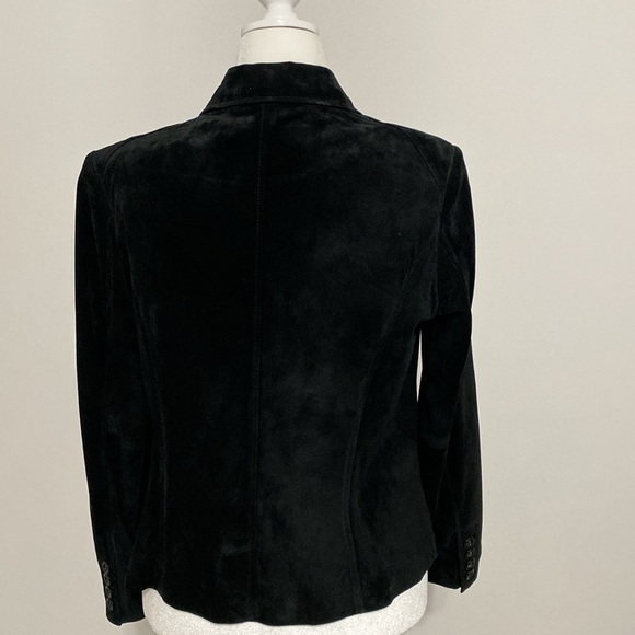 Classy Preston & York Genuine Suede Blazer - Clean & EUC - Picture 8 of 10